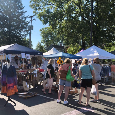 Red Geranium Art Market